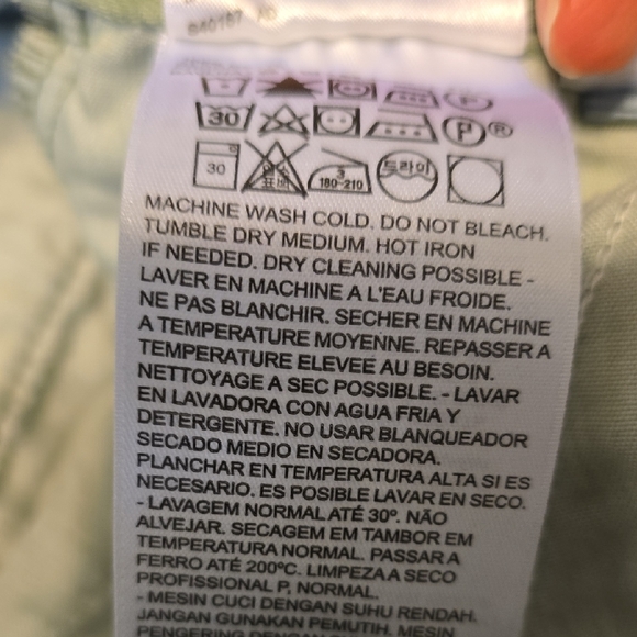 Levi's Olive Cargo Pants Size 24 - Picture 14 of 15